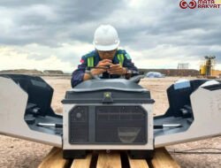 Survei Stockpile dan Pemantauan Lereng Tambang Otomatis dengan DJI Dock 3