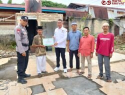 BAZNAS Dharmasraya Salurkan Rp 30 Juta Untuk Korban Kebakaran Rumah Di Sungai Kambut 