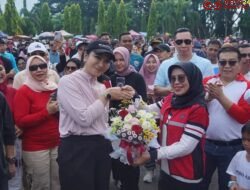 Momen Haru,  Peserta CFD Beri Kejutan Ulang Tahun Bupati Annisa