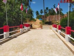 Dua Jembatan Aramco Usulan Bupati Annisa Tuntas di Garap TNI