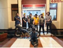 Polres Dharmasraya Berhasil Amankan Pelaku Penggelapan Sepeda Motor