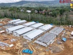 Kementerian PU Bangun 245 Unit Huntara di Kecamatan Batangtoru dengan Fasilitas Lengkap Layak Huni