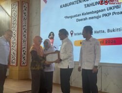 Pemko Payakumbuh Catat Prestasi, UKPBJ Masuk Peringkat Dua ITKP Sumbar