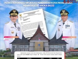 Indeks Reformasi Birokrasi Payakumbuh Naik, Raih Predikat A- dari KemenPAN-RB