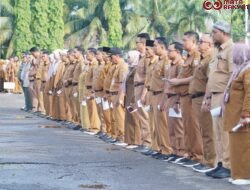 Wakil Bupati Dharmasraya Tekankan Disiplin Inovasi dan Integritas ASN Pada Apel Gabungan 