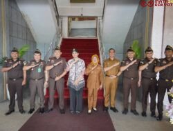 Perkuat Koordinasi, Kejari Dharmasraya Jalin Silaturahmi Dengan Pemkab Dharmasraya 