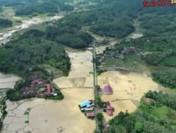 Banjir dan Longsor Terjang Tanah Datar, Lima Rumah dan Jembatan Hanyut di Nagari Taluak