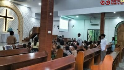 Peringatan Kenaikan Isa Al-Masih, Polsek Sungai Rumbai Pastikan Ibadah Jemaat HKBP Berjalan Aman dan Khidmat