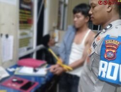 Polres Dharmasraya Gulung Sepasang Kekasih Pemilik Sabu di Sungai Kambut 