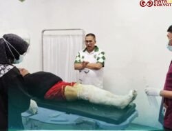 Upaya Selamatkan Mobil Berujung Luka Bakar, Wako Hendri Kunjungi Korban Kebakaran 
