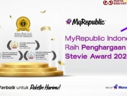 MyRepublic Indonesia Raih Tiga Penghargaan di Stevie Awards Asia-Pacific 2026, Perkuat Komitmen Inovasi dan Kualitas Layanan