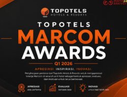 Topotels Gelar Marcom Awards Q1 2026, Perkuat Strategi Marketing Hotel di Tengah Tren Digitalisasi Hospitality
