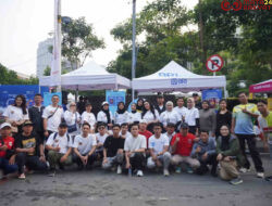 BRI Jatinegara Meriahkan CFD Lewat Booth Rekening dan Kartu Debit FC Barcelona