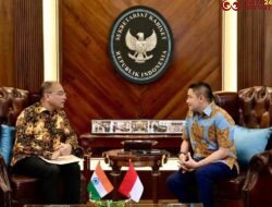 Dubes India Temui Seskab Teddy, Bahas Persiapan Kunjungan PM Narendra Modi ke Indonesia