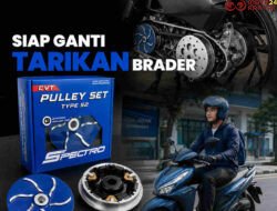 SPECTRO Hadirkan Pulley Set Type S2 untuk Akselerasi Motor Matic Lebih Responsif