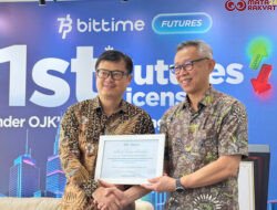 Bittime Raih Izin Perdagangan Futures Pertama di Era Pengawasan Kripto OJK