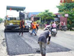 Lama Tidak Diperbaiki Hingga Menjadi Perhatian Bupati Annisa, Jalan Simpang Koto Agung- Blok C Sitiung I Kini Kembali Mulus