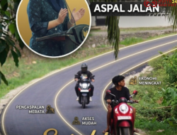 Wajah Baru Ibu Kota: Pemkab Dharmasraya Aspal Jalan Kawasan Eks RSUD Sungai Dareh