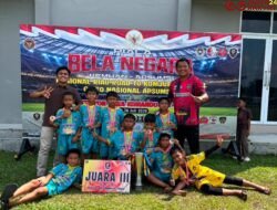 Tembus Putaran Nasional! SSB IV Koto Pulau Punjung KU-10 Raih Juara III Piala Bela Negara 2026