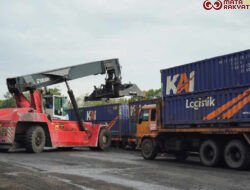 KAI Logistik Kelola 8,7 Juta Ton Angkutan Barang Sepanjang Semester I 2026