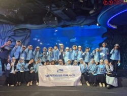 Tebar Kebahagiaan di Bulan Muharam, YBM BRI RO Jakarta 1 Ajak Anak Yatim Belajar dan Berwisata Edukatif di Jakarta Aquarium Safari