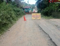 Pemkab Dharmasraya Mulai Tangani Ruas Jalan Pulau Punjung – Kampung Surau 5,6 Kilometer