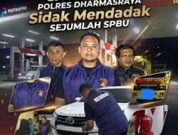 Pastikan BBM Subsidi Tepat Sasaran, Satreskrim Polres Dharmasraya Gelar Sidak ke Sejumlah SPBU