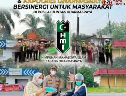 Kolaborasi HMI-Polres Dharmasraya: Doa Bersama, Galang Bantuan NTT, hingga Aksi Bagi Masker
