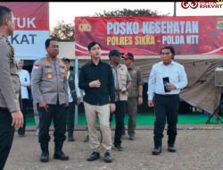 Polda NTT Dampingi Wapres Gibran dari Sekolah hingga Tenda Pengungsian, Pastikan Korban Gempa Terlayani