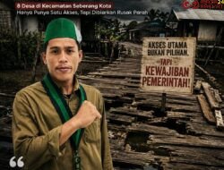 JANGAN TUNGGU JEMBATAN ROBOH, BARU PEMERINTAH BERGERAK