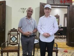 Abio Salsinha Ungkap Momen Haru Xanana Gusmão Bertemu Presiden RI ke-7 Jokowi di Solo,Abio Salsinhs Berssna Presiden ke 7 Jokowi dan PM Xanana/Ist