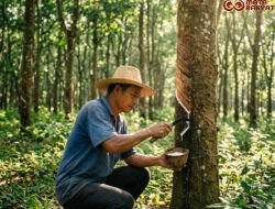 Harga Karet Tembus Rp20.400/Kg, Petani di Dharmasraya Batal Tebang Pohon dan Kembali Bergairah