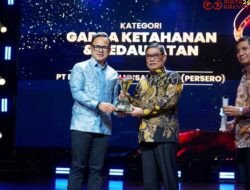PTPN I Raih Anugerah Mahayuga, Tegaskan Peran PTPN Group bagi Ketahanan Pangan Nasional
