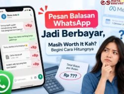 Pesan Balasan WhatsApp Jadi Berbayar, Masih Worth It Kah? Begini Cara Hitungnya