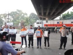 KAI Daop 2 Bandung Sampaikan Bahwa Keselamatan Perjalanan KA Butuh Peran Serta Masyarakat