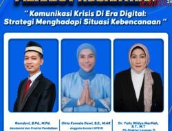 60 Menit Pertama Jadi Kunci Komunikasi Krisis Saat Bencana