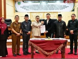 DPRD Padang Panjang Sepakati APBD 2027 dan Ranperda Kota Layak Anak, Propemperda 2027 Mulai Digulirkan   ‎