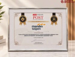 Kinerja 2025 Diakui, Bank Mandiri Taspen Raih Yearly Excellent Performance 2026