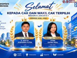 R. Aditya Soeparno Putra Terpilih sebagai Change Agent Koordinator BRI Region 6 Periode 2026–2027
