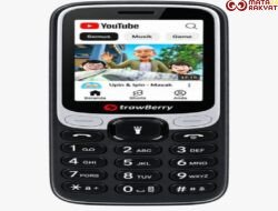 STRAWBERRY ST100: Ponsel Keypad 4G yang Bisa Akses YouTube dan TikTok